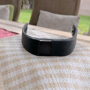 fitbit Black Men's Activity Tracker Band with charger